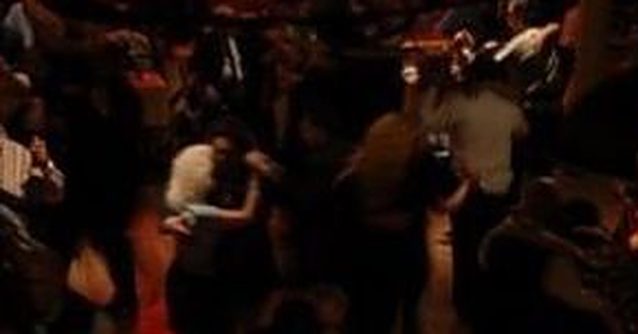 A packed dance floor